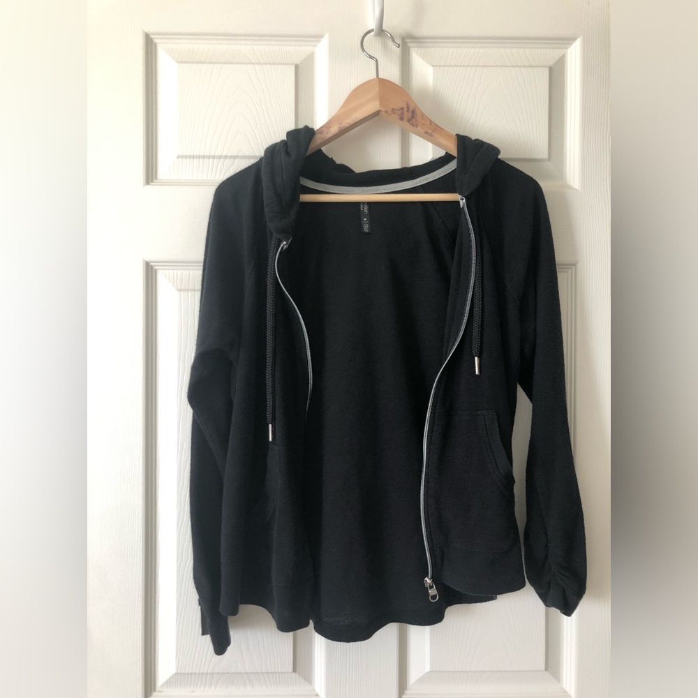Calvin Klein Performance Lightweight Black Zip-Up Hoodie / Jacket